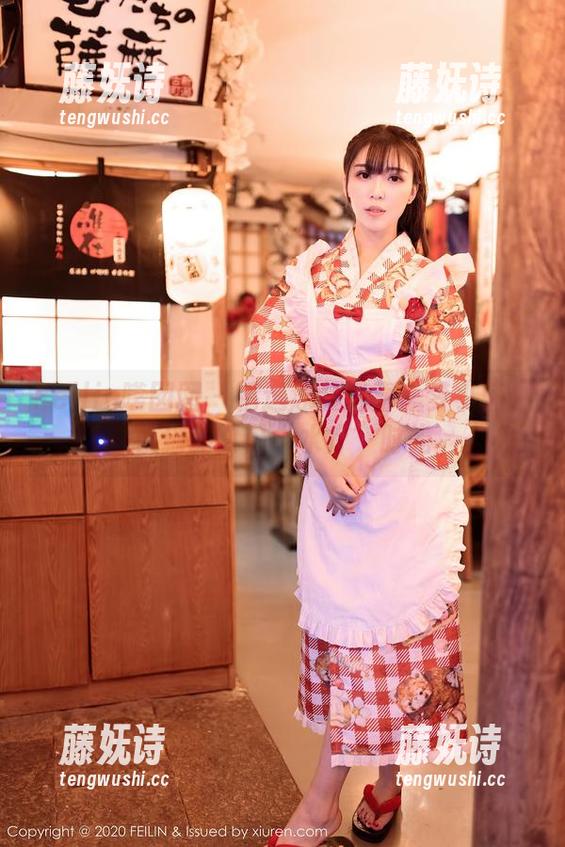 Feilin嗲囡囡-梦小楠小夜猫 Feilin嗲囡囡 - 精选泳装写真:梦小楠小夜猫的夏日“水疗”时光