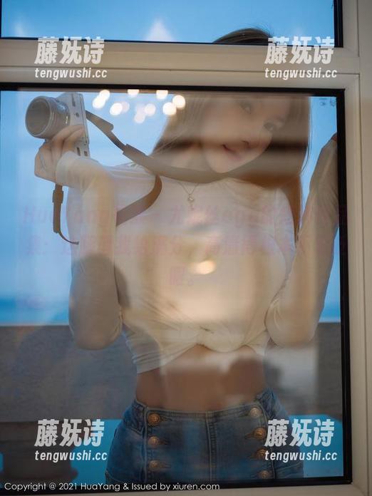 HuaYang花漾-尤妮丝egg HuaYang花漾 - 尤妮丝egg的短裤作品集:这腿型我给满分,高清得根本不想眨眼。