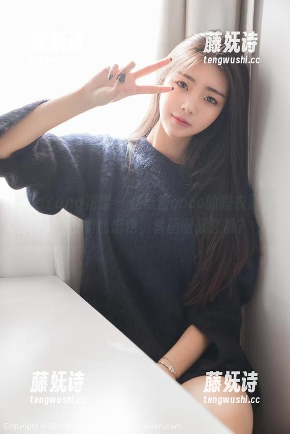 HuaYang花漾 - 赵惟依coco的睡衣游戏：原图如此出色，套图暗藏玄机？