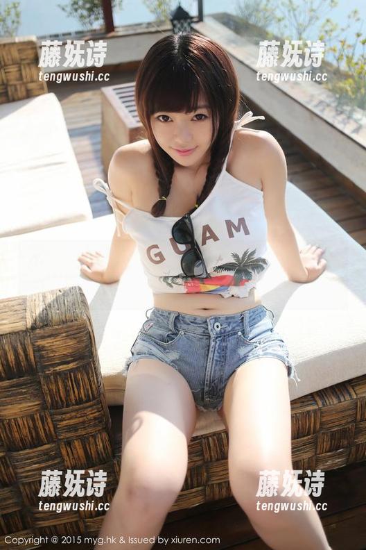MyGirl美媛馆 - 套图的每一帧，方子萱在浴室里努力不让你眨眼。