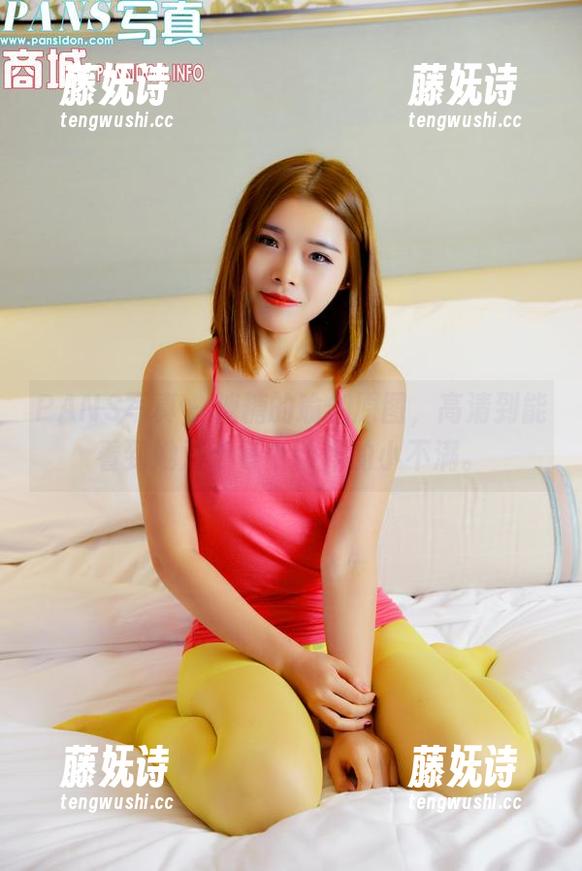 PANS写真-糖糖 PANS写真 - 糖糖的瑜伽原图,高清到能看到她对于每个动作的小不满。