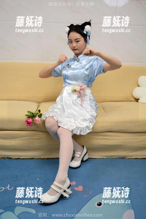 初夏女神 - 柒柒的写真全集：差点在脑海里溜走的甜蜜小记忆