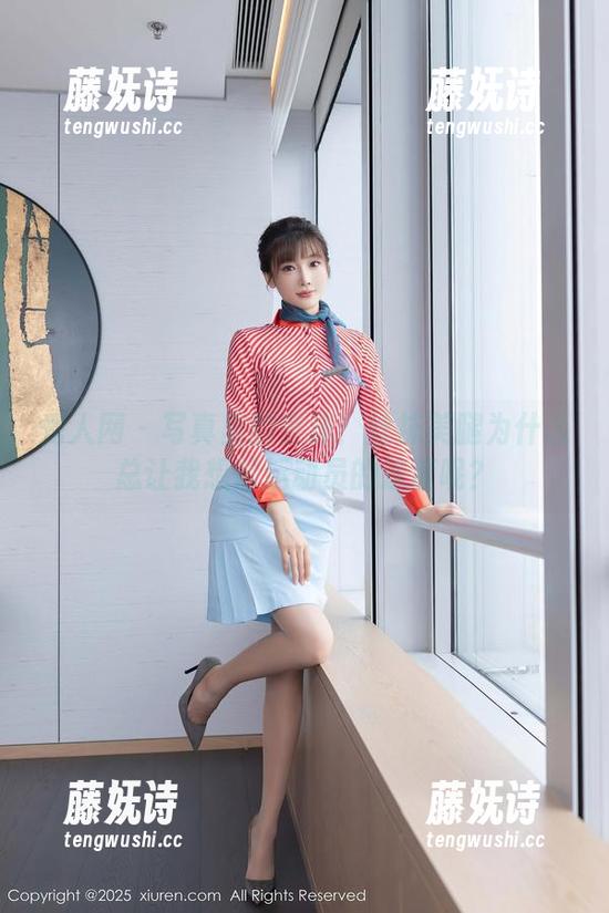 秀人网-言沫 秀人网 - 写真里的言沫:丝袜美腿为什么总让我想起运动员的速度呢?