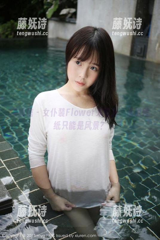 美媛馆-Flower朱可儿 美媛馆 - 女仆装Flower朱可儿,谁说壁纸只能是风景?